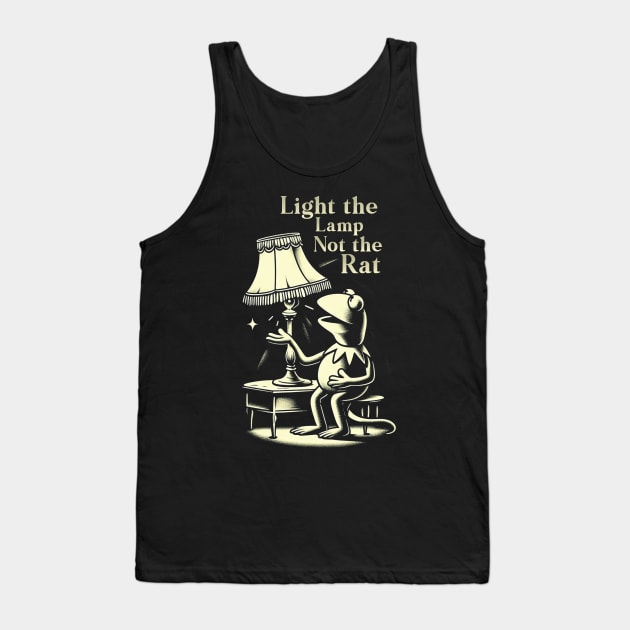 Light the Lamp Tank Top by Trendsdk